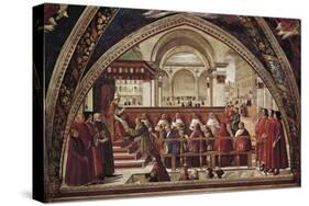 Stories of St Francis of Assisi, 1483-1486-null-Stretched Canvas