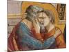 Stories of St Joachim and St Anne the Meeting at the Golden Gate-Giotto di Bondone-Mounted Giclee Print