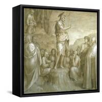 Stories of St John-Andrea del Sarto-Framed Stretched Canvas
