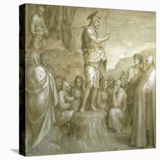 Stories of St John-Andrea del Sarto-Stretched Canvas