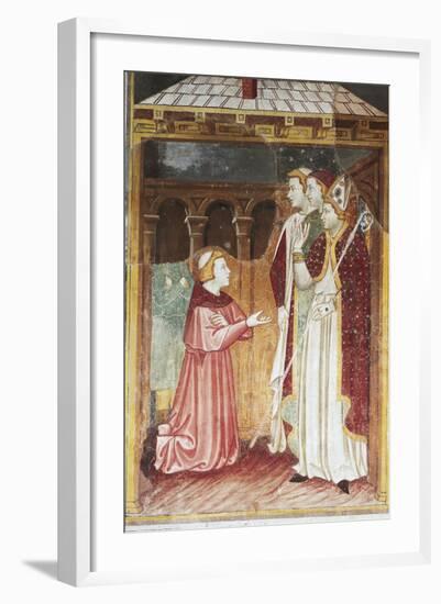 Stories of St Stephen's Life Fresco-null-Framed Giclee Print