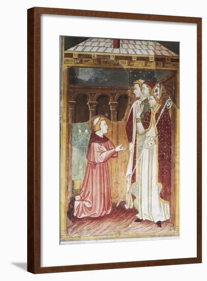 Stories of St Stephen's Life Fresco-null-Framed Giclee Print