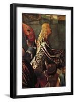 Stories of St Ursula, Meeting of Etherius and Ursula and Departure of Pilgrims-Vittore Carpaccio-Framed Giclee Print