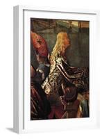 Stories of St Ursula, Meeting of Etherius and Ursula and Departure of Pilgrims-Vittore Carpaccio-Framed Giclee Print