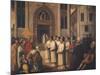 Stories of St. Ursula-Vittore Carpaccio-Mounted Giclee Print