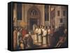 Stories of St. Ursula-Vittore Carpaccio-Framed Stretched Canvas