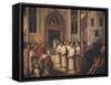 Stories of St. Ursula-Vittore Carpaccio-Framed Stretched Canvas