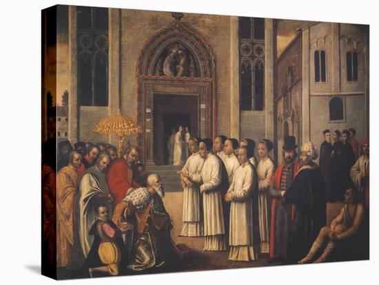 Stories of St. Ursula-Vittore Carpaccio-Stretched Canvas