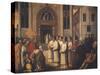 Stories of St. Ursula-Vittore Carpaccio-Stretched Canvas