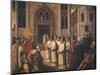 Stories of St. Ursula-Vittore Carpaccio-Mounted Premium Giclee Print