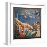 Stories of the Passion, Mourning over Dead Christ-Giotto di Bondone-Framed Art Print