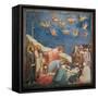 Stories of the Passion, Mourning over Dead Christ-Giotto di Bondone-Framed Stretched Canvas