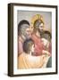 Stories of the Passion the Last Supper-Giotto di Bondone-Framed Giclee Print