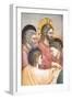 Stories of the Passion the Last Supper-Giotto di Bondone-Framed Giclee Print