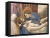 Stories of the Passion the Mourning Over the Dead Christ-Giotto di Bondone-Framed Stretched Canvas