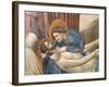 Stories of the Passion the Mourning Over the Dead Christ-Giotto di Bondone-Framed Giclee Print