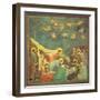 Stories of the Passion the Mourning Over the Dead Christ-Giotto di Bondone-Framed Giclee Print