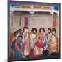 Stories of the Passion the Washing of the Feet-Giotto di Bondone-Mounted Giclee Print