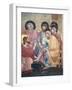 Stories of the Passion the Washing of the Feet-Giotto di Bondone-Framed Giclee Print