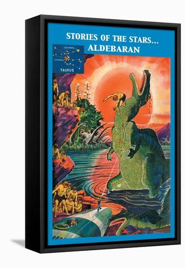 Stories of the Stars: Aldebaran-Frank R. Paul-Framed Stretched Canvas