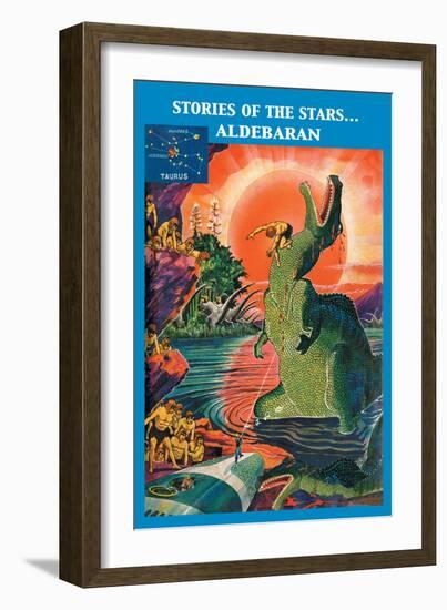 Stories of the Stars: Aldebaran-Frank R. Paul-Framed Art Print