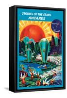 Stories of the Stars, Antares-Frank R. Paul-Framed Stretched Canvas