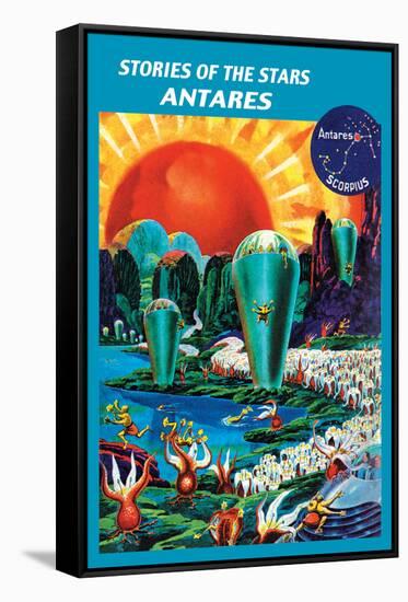 Stories of the Stars, Antares-Frank R. Paul-Framed Stretched Canvas