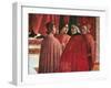 Stories of the Virgin Mary: Annunciation to Zacharias-Domenico Ghirlandaio-Framed Giclee Print