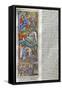 Stories of Tobia, Miniature from the Bible of Souvigny, Latin Manuscript-null-Framed Stretched Canvas