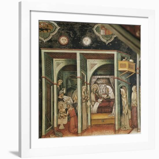 Stories of Virgin, 1416-1443, Basilica of Santa Caterina D'Alessandria, Galatina, Apulia, Italy-null-Framed Giclee Print