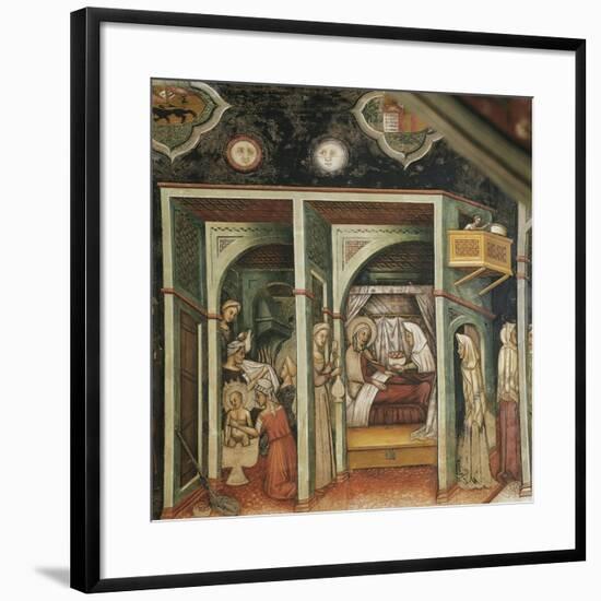 Stories of Virgin, 1416-1443, Basilica of Santa Caterina D'Alessandria, Galatina, Apulia, Italy-null-Framed Giclee Print