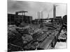 Storing Rubber at Akron, Usa-null-Mounted Photographic Print