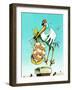 "Stork and Quints," April 1, 1984-BB Sams-Framed Premium Giclee Print