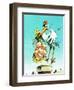 "Stork and Quints," April 1, 1984-BB Sams-Framed Giclee Print