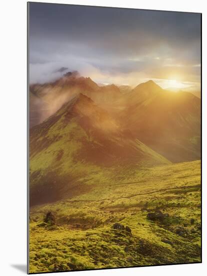 Storkonufell, Mofell, Fjallabak, South Iceland, Iceland-Rainer Mirau-Mounted Photographic Print