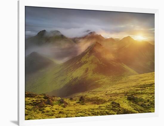 Storkonufell, Mofell, Fjallabak, South Iceland, Iceland-Rainer Mirau-Framed Photographic Print