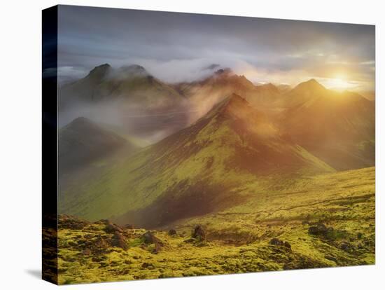 Storkonufell, Mofell, Fjallabak, South Iceland, Iceland-Rainer Mirau-Stretched Canvas