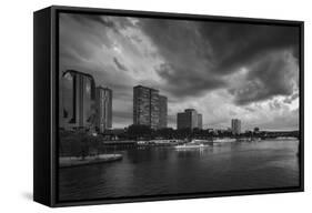 Storm 2-Sebastien Lory-Framed Stretched Canvas