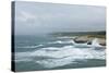 Storm along Porto Torres Coastline, Porto Torres, Sardinia, Italy-Guido Cozzi-Stretched Canvas