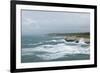 Storm along Porto Torres Coastline, Porto Torres, Sardinia, Italy-Guido Cozzi-Framed Photographic Print