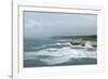 Storm along Porto Torres Coastline, Porto Torres, Sardinia, Italy-Guido Cozzi-Framed Photographic Print