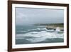 Storm along Porto Torres Coastline, Porto Torres, Sardinia, Italy-Guido Cozzi-Framed Photographic Print