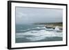 Storm along Porto Torres Coastline, Porto Torres, Sardinia, Italy-Guido Cozzi-Framed Photographic Print