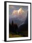 Storm Among the Alps, C.1856-Albert Bierstadt-Framed Giclee Print