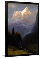 Storm Among the Alps, C.1856-Albert Bierstadt-Framed Giclee Print