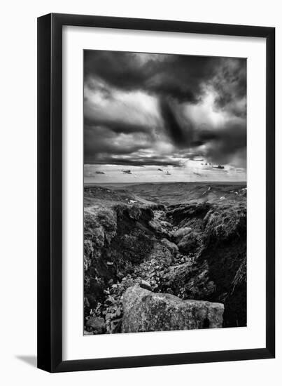 Storm Approach-Rory Garforth-Framed Photographic Print
