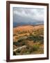 Storm at Coral Pink Sand Dunes State Park, Utah, USA-Diane Johnson-Framed Photographic Print