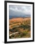 Storm at Coral Pink Sand Dunes State Park, Utah, USA-Diane Johnson-Framed Photographic Print