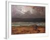 Storm at Sea, Brittany (Oil on Canvas)-Charles Cottet-Framed Giclee Print