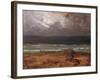 Storm at Sea, Brittany (Oil on Canvas)-Charles Cottet-Framed Giclee Print